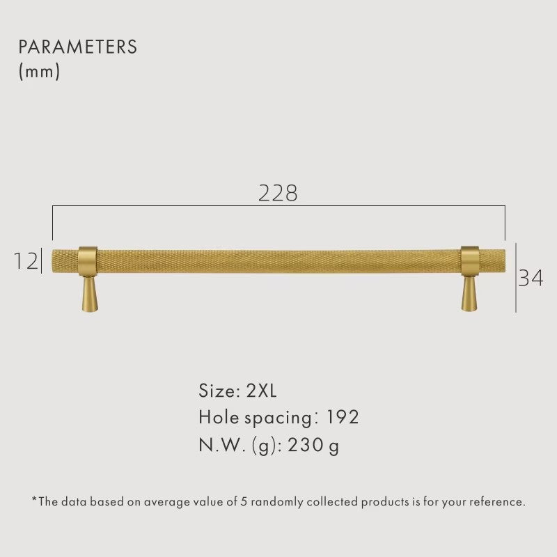 Dooroom Brass Knurled Furniture Handles Modern Matt Black Brass Silver Cupboard Wardrobe Dresser Shoe Box Drawer Cabinet Pulls