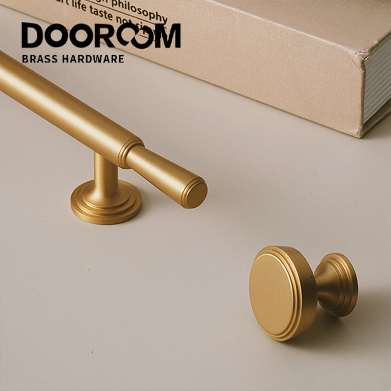 Dooroom Simple Brass Furniture Handles Home Handshake Dresser Cupboard Cabinet Drawer Kitchen Accessories Shoe Box Pulls