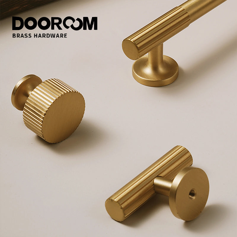 Dooroom Brass Linear Furniture Handles Antique Brass Matt Nickel Silver Cupboard Wardrobe Dresser Shoe Box Drawer Cabinet Pulls