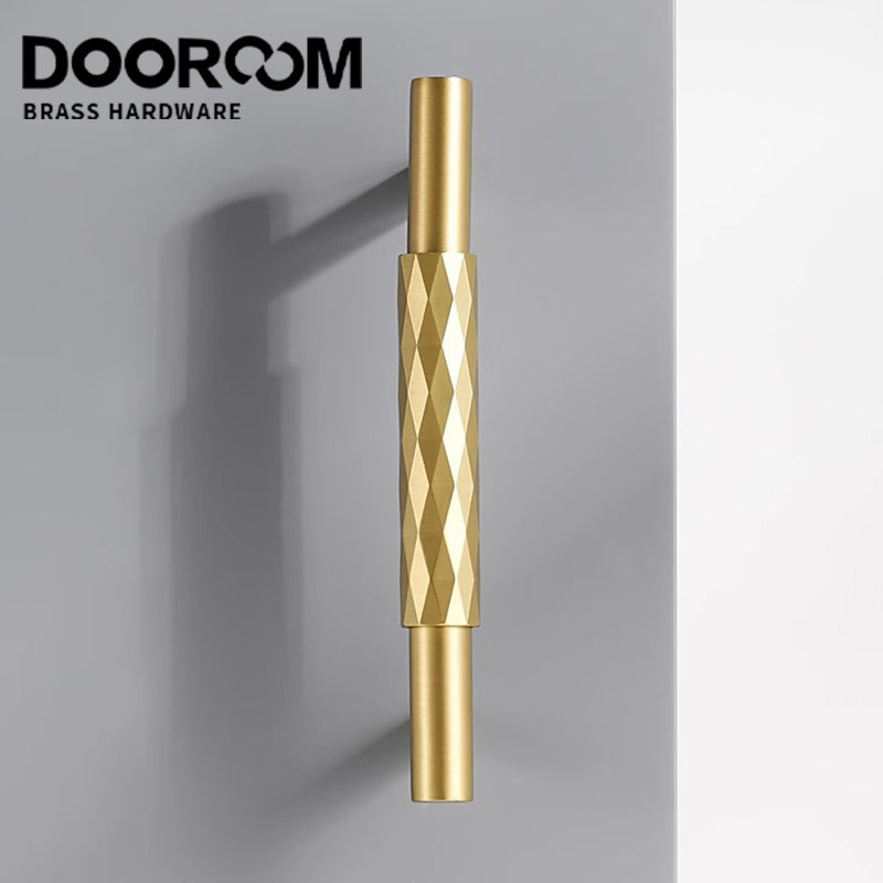 Dooroom Brass Furniture Handles Hammered Matt Brushed Nickel Cupboard Wardrobe Dresser Shoe Box Drawer Cabinet Round T bar Knobs