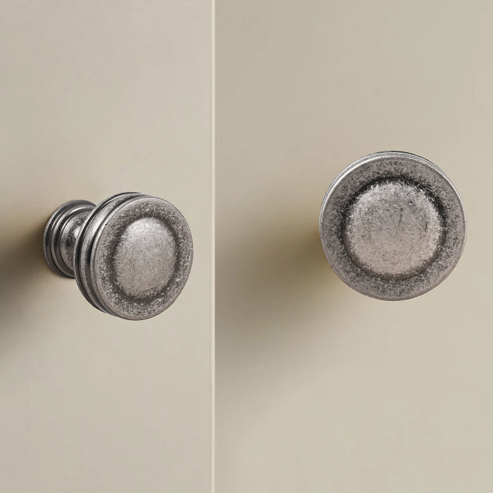 Dooroom Brass Vintage Style Antique Silver Furniture Handles Pulls Cupboard Wardrobe Dresser  Wine Bar Drawer Cabinet Knobs