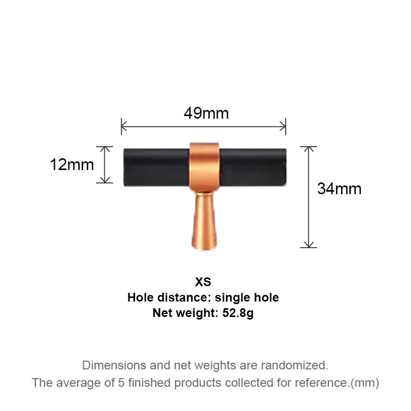 Dooroom Brass Furniture Handles Modern Copper Black Pulls Cupboard Wardrobe Dresser Shoe Box Drawer Cabinet Handles Knobs