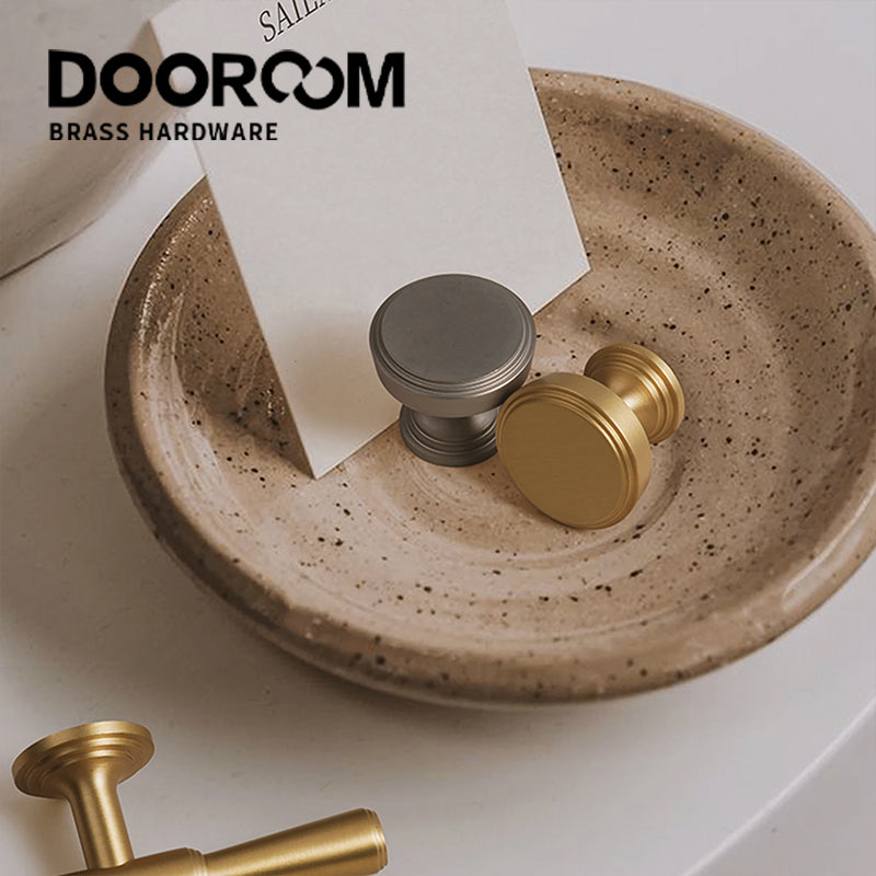 Dooroom Simple Brass Furniture Handles Home Handshake Dresser Cupboard Cabinet Drawer Kitchen Accessories Shoe Box Pulls
