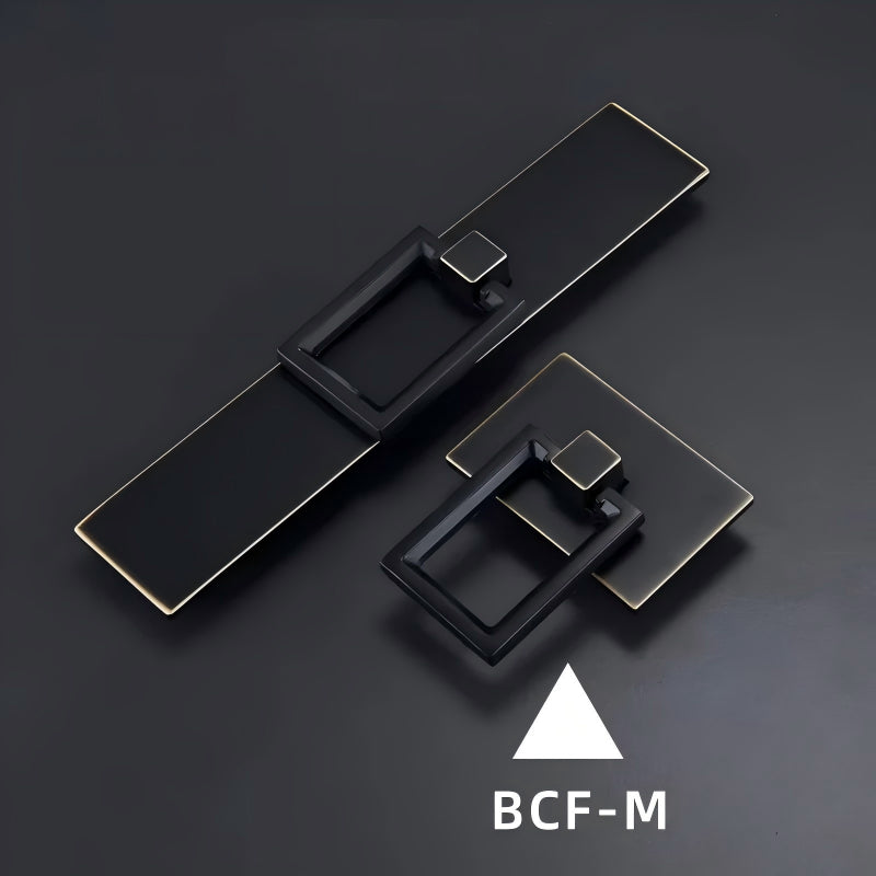 Dooroom Brass Furniture Handle Wardrobe Dresser Cupboard Cabinet Drawer Pull Modern Southeast Asia HK American Knob Black Bronze
