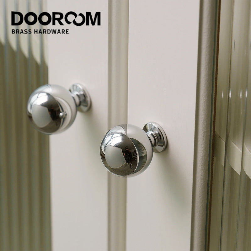 Dooroom Brass rotundity Furniture Handles Modern Simplicity Wardrobe Dresser Cupboard Cabinet Door Drawer Shoe Box handle