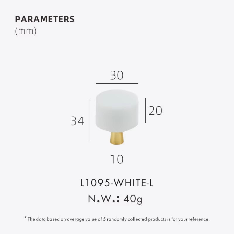 Dooroom Brass Marble Crystal Stone Furniture Handles White Green Long Round Pulls Cupboard Wardrobe Dresser Drawer Cabinet Knobs