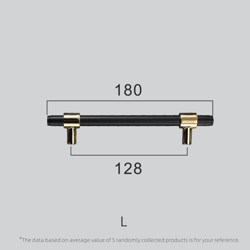 Dooroom Brass Furniture Handles Black Gold Light Luxury Modern Nordic Drawer Wardrobe Dresser Long Cabinet Knobs Pulls
