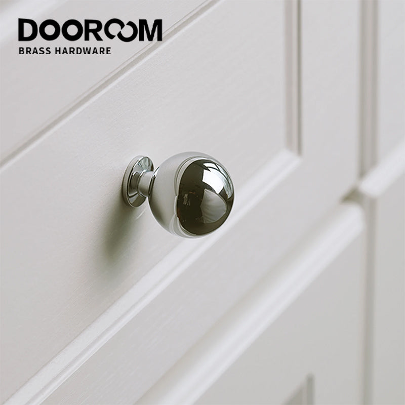 Dooroom Brass rotundity Furniture Handles Modern Simplicity Wardrobe Dresser Cupboard Cabinet Door Drawer Shoe Box handle