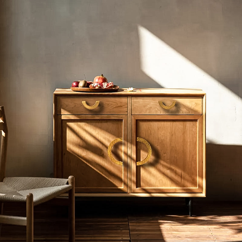 Dooroom Brass Furniture Handles Modern Hammered Round Hexagon Pulls Wardrobe Dresser Cupboard Cabinet Drawer Wine Bar Knobs