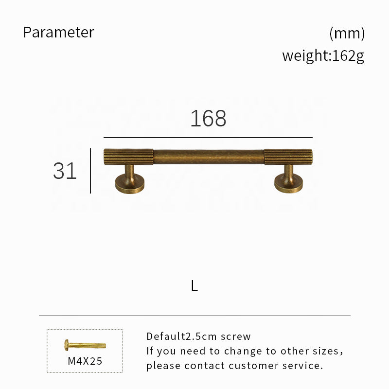 Dooroom Brass Furniture Handle High Quality Cabinet Closet Dresser Shoebox Drawer Cabinet Pull Cabinet Hardware Handles