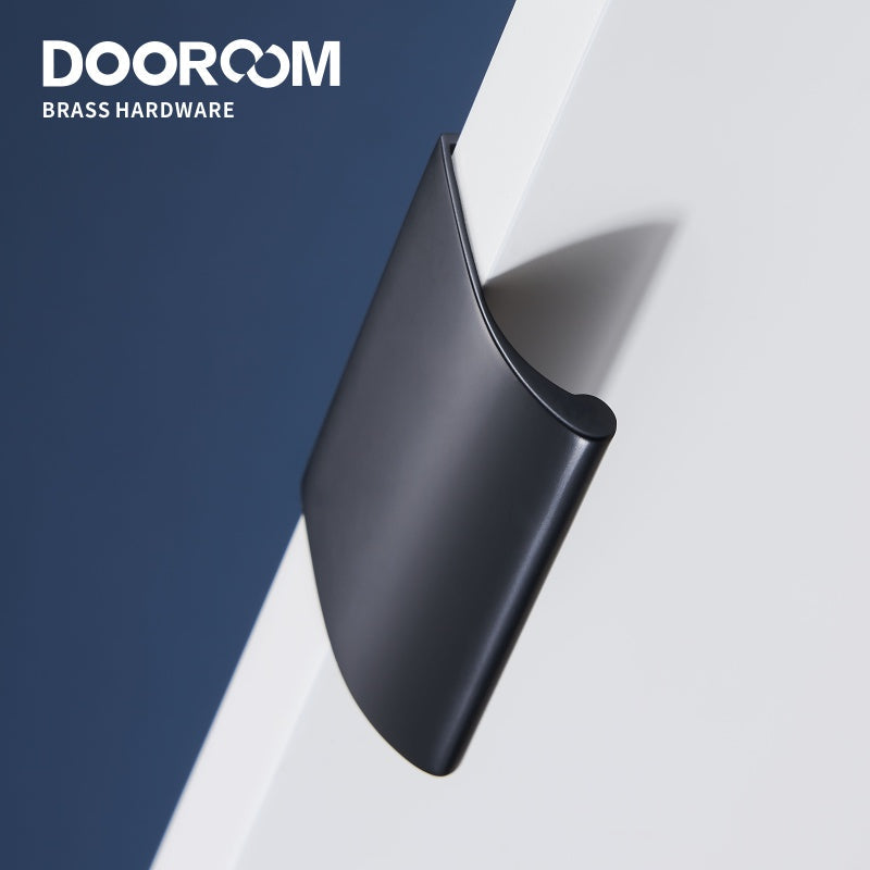 Dooroom Brass Furniture Hidde Handles Long Concealed Pulls Wardrobe Dresser Cupboard Cabinet Drawer Shoe Box Wine Bar Knobs