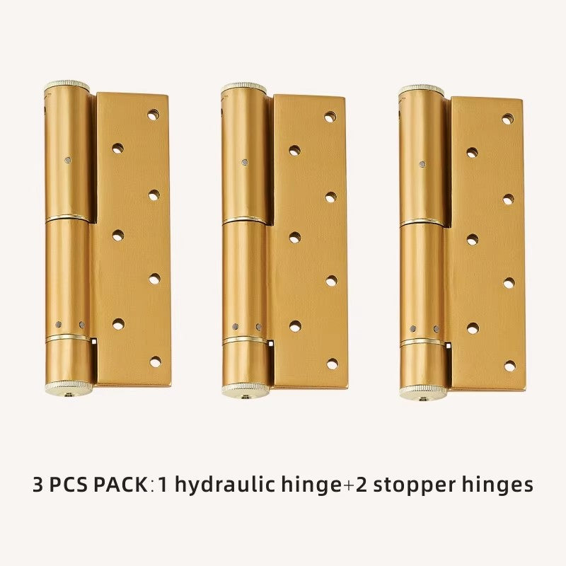 Dooroom Invisible Hydraulic Door Hinges Automatic Door Closing Buffer Damping Hidden Spring Door Hinges