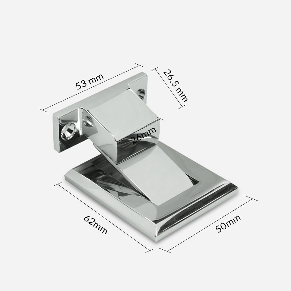 Dooroom Brass Door Stops Punch Free Invisible Magnetic Door Holder Underfloor Heating Door Bumper Catch Free Tapes