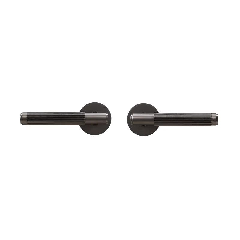 Dooroom Brass Door Lever Set Interior Bedroom Bathroom Dummy lock Set Privacy Passage Locks Tubular Latch linear Thumb Turn