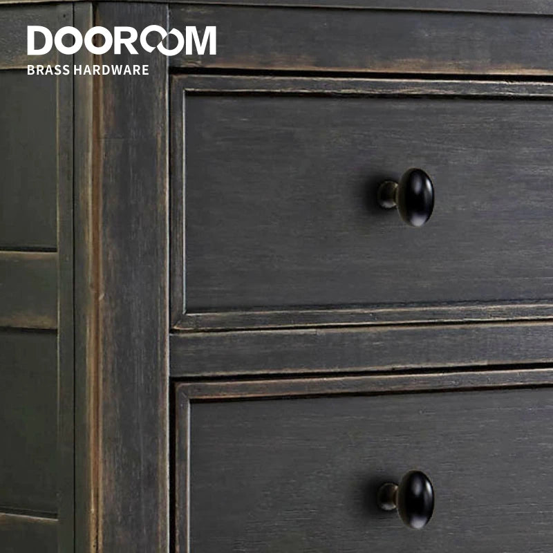 Dooroom Brass Egg Furniture Handles Wardrobe Dresser Cupboard Cabinet Door Drawer Shoe Box Pulls Pastoral Mediterranean Knobs