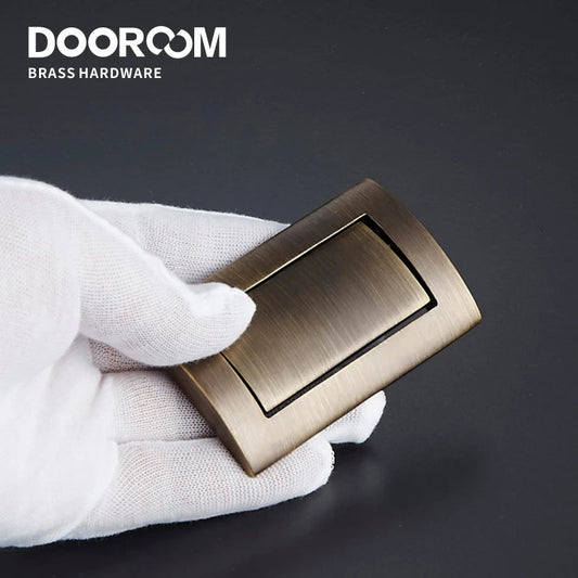 Dooroom Brass Handles Wardrobe Dresser Cupboard Cabinet Door Drawer Shoe Box Furniture Kitchen Knobs Black Bronze Gold Pulls