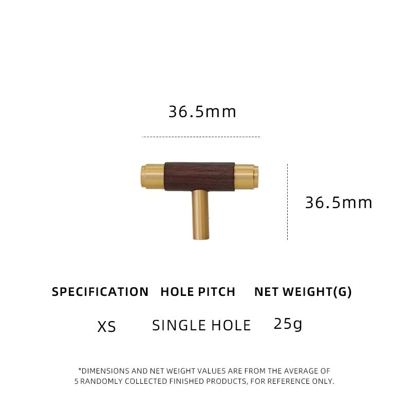 Dooroom Brass Black Walnut Furniture Handles Wardrobe Nordic Modern Simple Pull Cupboard Wardrobe Dresser Drawer Cabinet Knobs