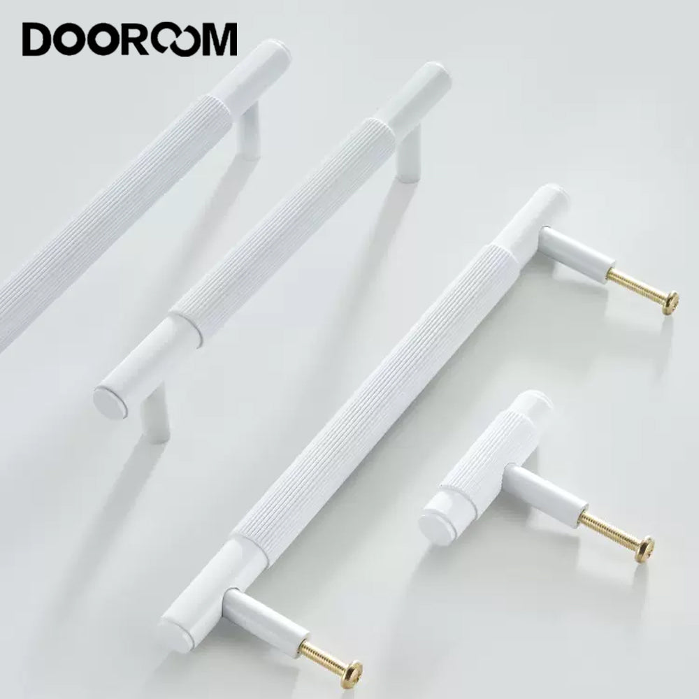 Dooroom Brass Stripe Furniture Handles Modern Brass Grey Wardrobe Dresser Cupboard Cabinet Drawer Shoe Box Wine Bar Pulls Knobs