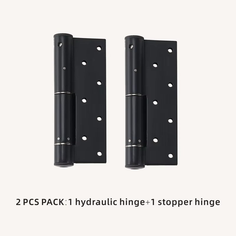 Dooroom Invisible Hydraulic Door Hinges Automatic Door Closing Buffer Damping Hidden Spring Door Hinges