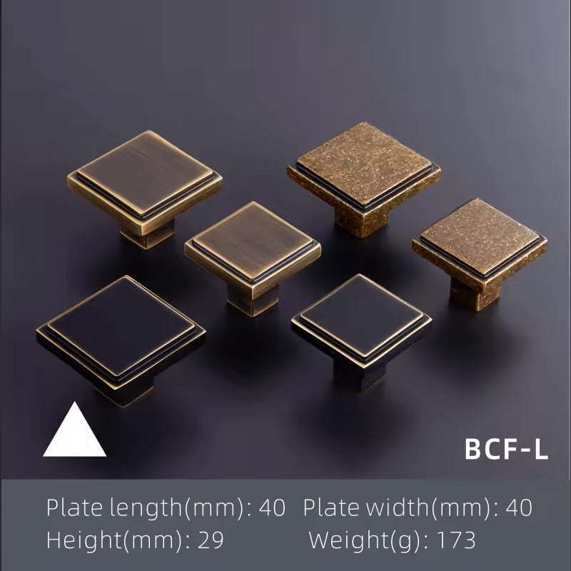 Dooroom Brass Furniture Handles Wardrobe Dresser Cupboard Cabinet Drawer Shoe Box Pulls Modern Black Antique Knobs