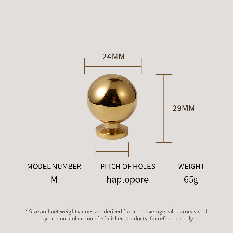 Dooroom Brass rotundity Furniture Handles Modern Simplicity Wardrobe Dresser Cupboard Cabinet Door Drawer Shoe Box handle