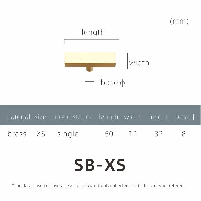 Dooroom Dulu Brass Furniture Handles Modern Wardrobe Dresser Cupboard Drawer Cabinet Door Long Square Black/Gold Pulls Knobs