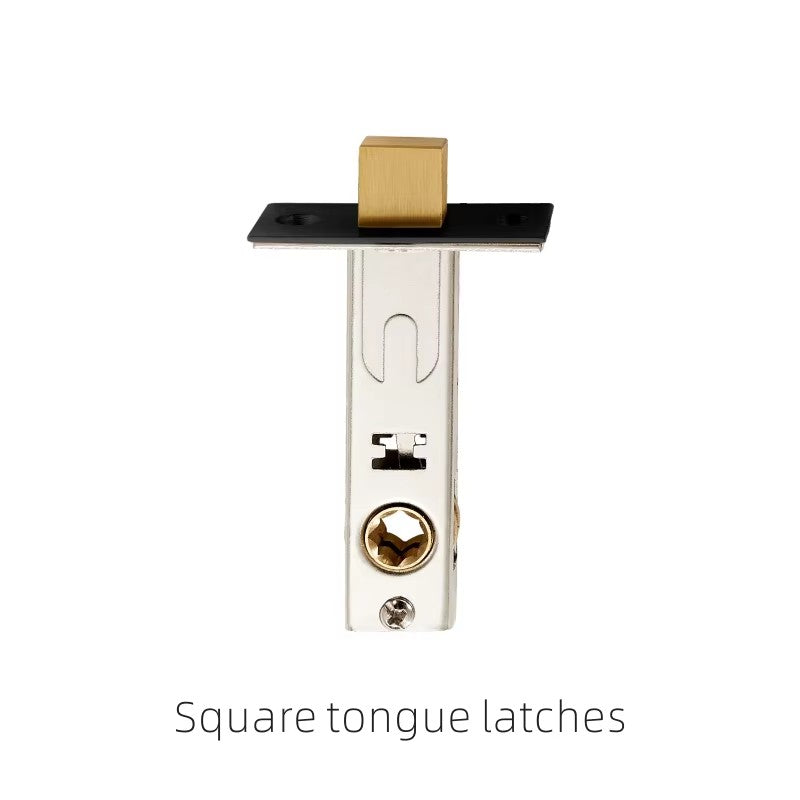 DOOROOM brass knurled thumb turn key latch lever handle cylinder key escutcheon passage room lock