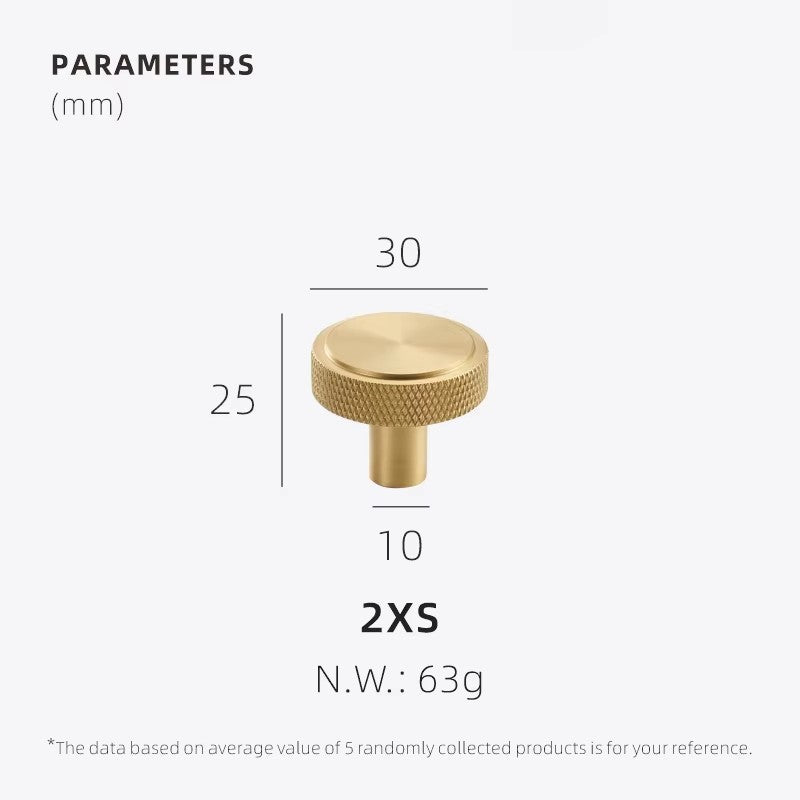 Dooroom Brass Knurling Furniture Handles Long Round Modern Pulls Cupboard Wardrobe Dresser Shoe Box Drawer Cabinet Wine Bar Knob
