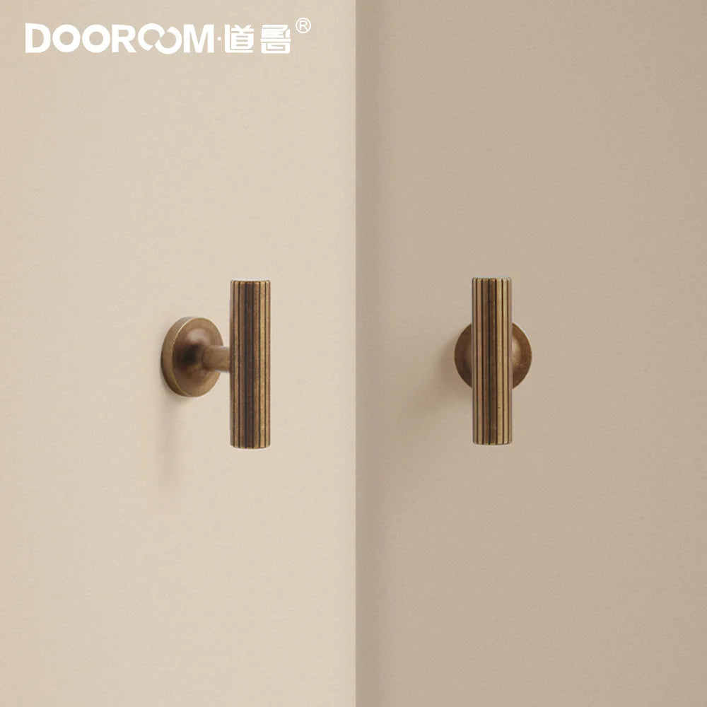 Dooroom黄铜家具拉手 复古风格高品质柜门 衣柜 梳妆台 鞋盒 抽屉柜拉手