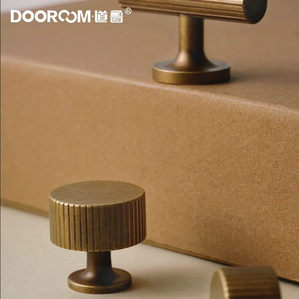 Dooroom黄铜家具拉手 复古风格高品质柜门 衣柜 梳妆台 鞋盒 抽屉柜拉手