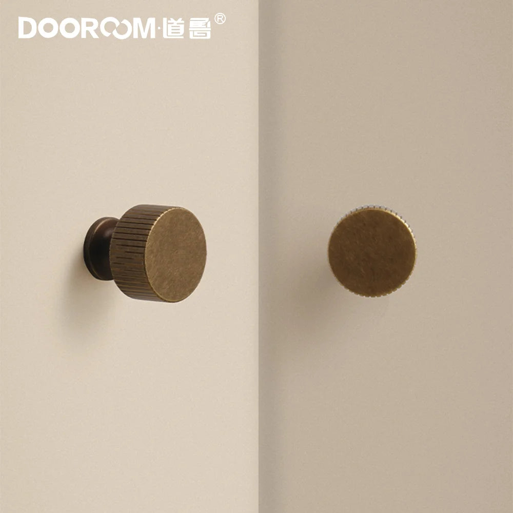 Dooroom黄铜家具拉手 复古风格高品质柜门 衣柜 梳妆台 鞋盒 抽屉柜拉手