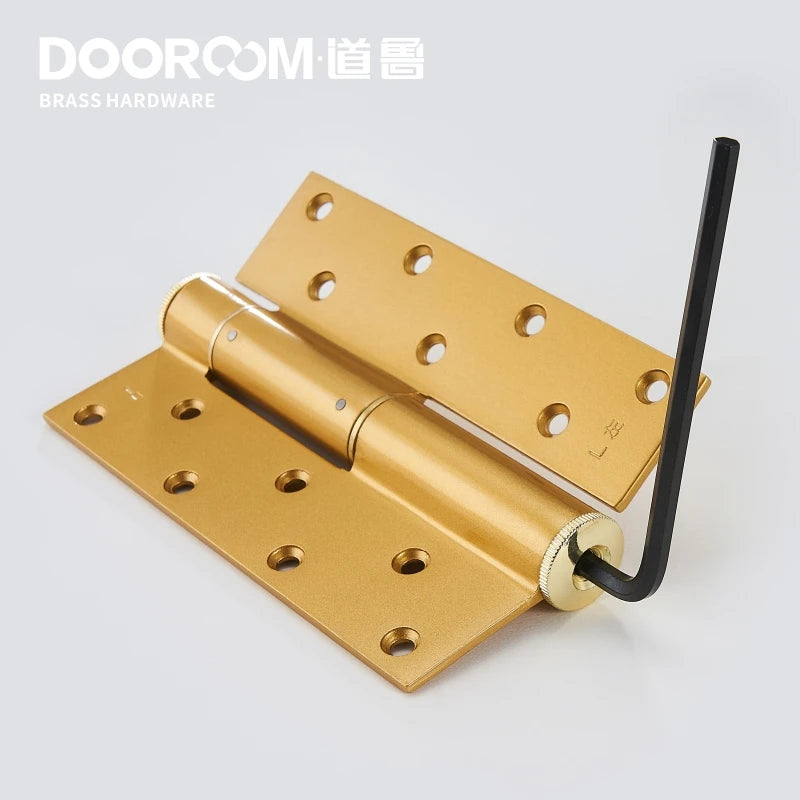 Dooroom Invisible Hydraulic Door Hinges Automatic Door Closing Buffer Damping Hidden Spring Door Hinges
