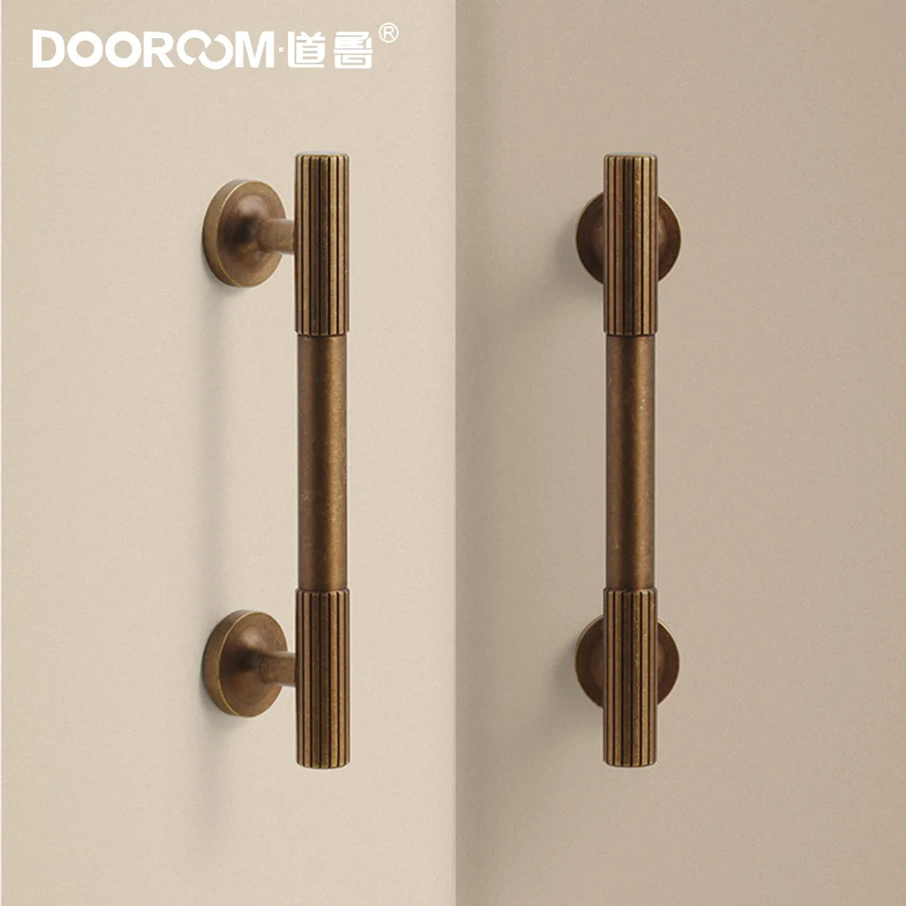 Dooroom黄铜家具拉手 复古风格高品质柜门 衣柜 梳妆台 鞋盒 抽屉柜拉手