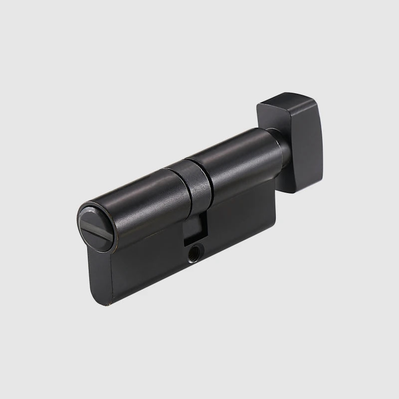 DOOROOM Thumb-Turn Euro Cylinder Door Lock Barrel 75mm Brass Made Multi Colours Optional