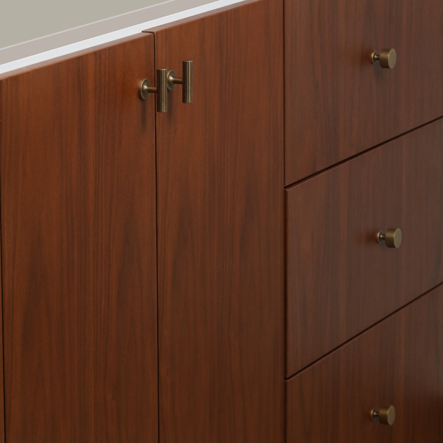 Dooroom Brass Furniture Handle High Quality Cabinet Closet Dresser Shoebox Drawer Cabinet Pull Cabinet Hardware Handles