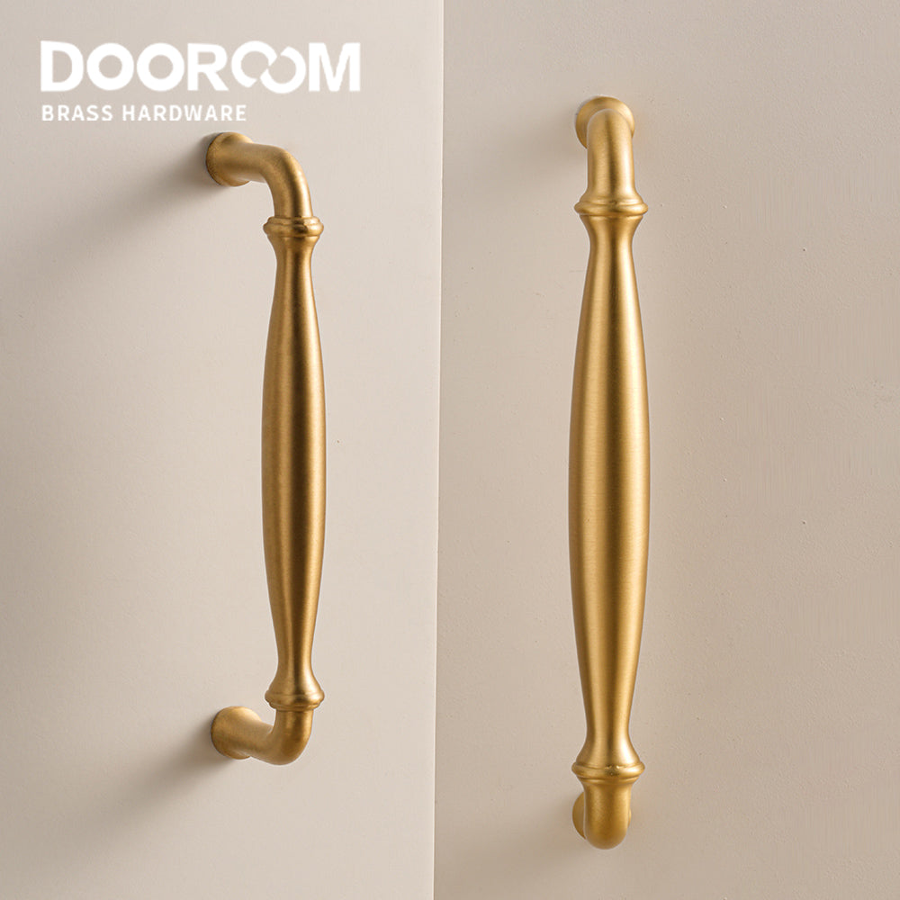 Dooroom Brass Furniture Handles Wardrobe Dresser Cupboard Shoe Box Cabinet  Drawer Pulls New Classic Pastoral European Knobs