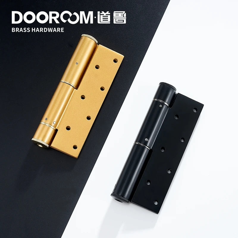 Dooroom Invisible Hydraulic Door Hinges Automatic Door Closing Buffer Damping Hidden Spring Door Hinges