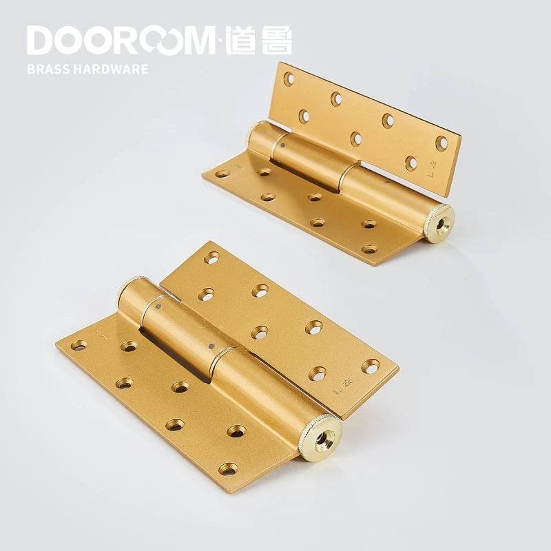 Dooroom Invisible Hydraulic Door Hinges Automatic Door Closing Buffer Damping Hidden Spring Door Hinges