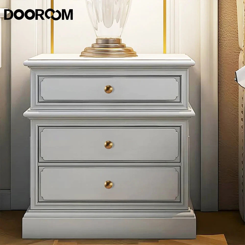 DOOROOM Brass Furniture Handles Solid Dresser Wardrobe Cupboard Drawer Knob Cabinet Drawer Pulls Handle Hardware Accessories