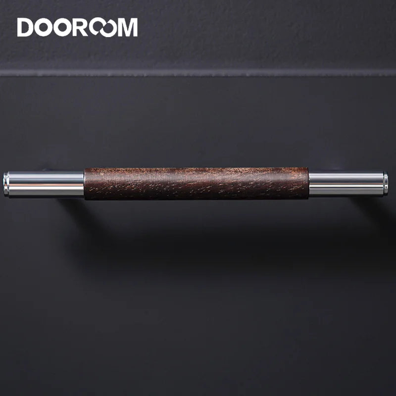 DOOROOM Brass Furniture Handles Wood Wardrobe Cupboard T-bar Drawer Knob Kitchen Cabinet Drawer Gabinete Pull Modern Hardware