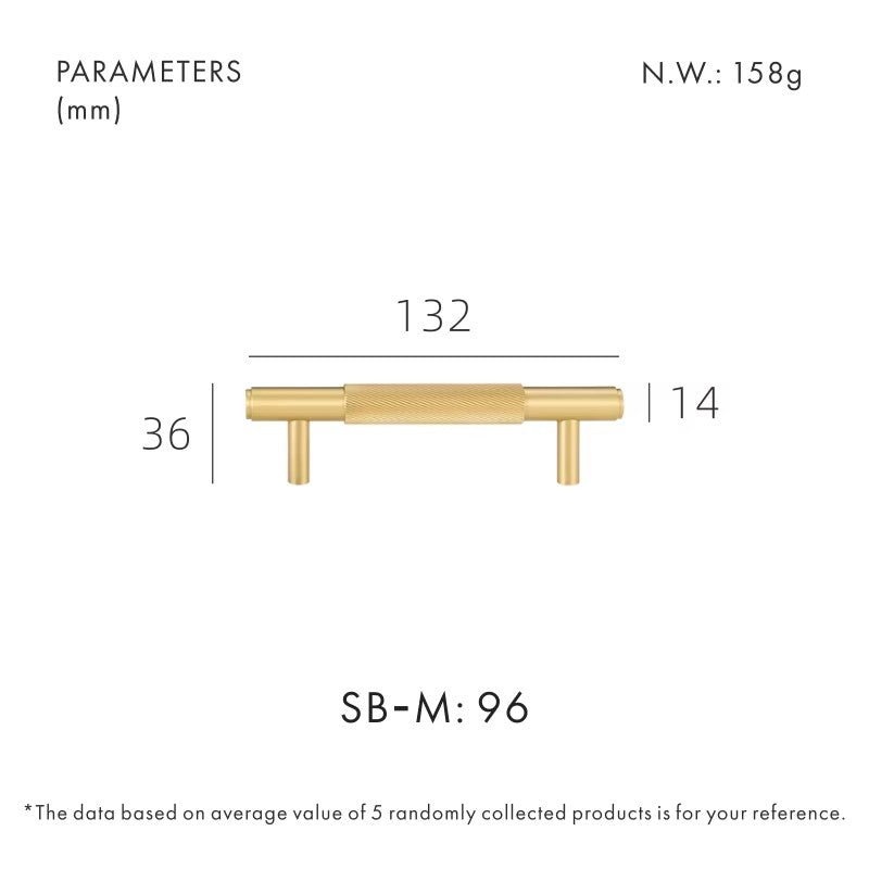 Dooroom Brass Swirl Stripe Furniture Handles T bar Long Pulls Cupboard Wardrobe Dresser Shoe Box Drawer Wine Bar Cabinet Knobs