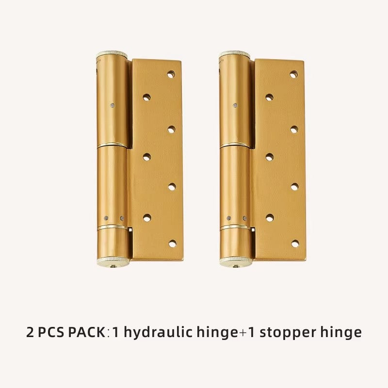 Dooroom Invisible Hydraulic Door Hinges Automatic Door Closing Buffer Damping Hidden Spring Door Hinges
