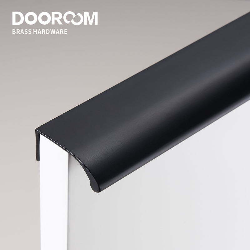 Dooroom Brass Furniture Hidde Handles Long Concealed Pulls Wardrobe Dresser Cupboard Cabinet Drawer Shoe Box Wine Bar Knobs