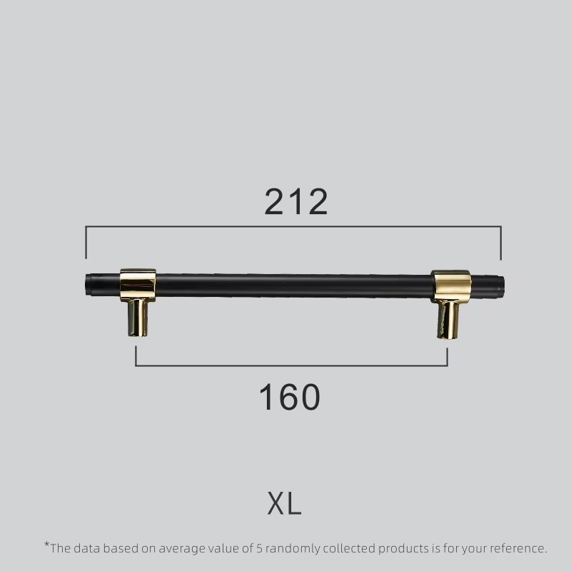 Dooroom Brass Furniture Handles Black Gold Light Luxury Modern Nordic Drawer Wardrobe Dresser Long Cabinet Knobs Pulls