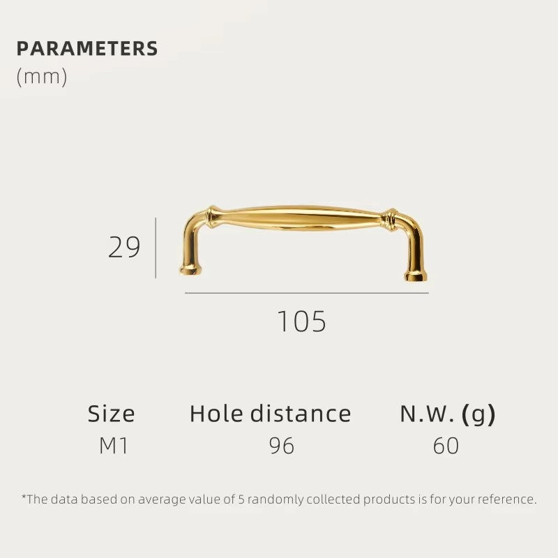 Dooroom Brass Furniture Handles Light Luxury European Gold Chrome Pulls Wardrobe Dresser Cupboard Cabinet Drawer Wine Bar Knobs