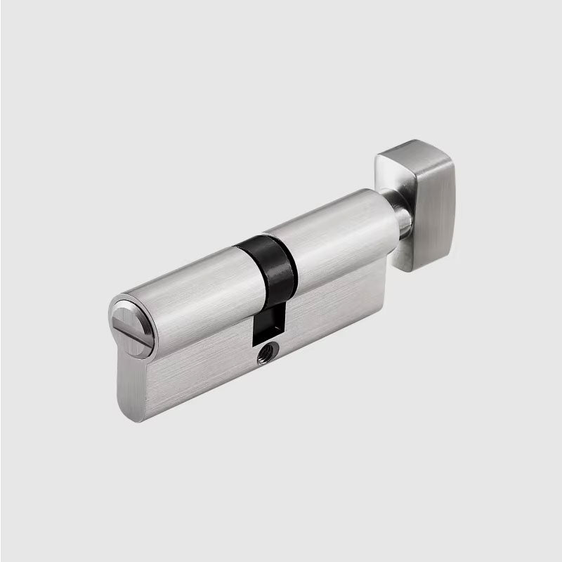 DOOROOM Thumb-Turn Euro Cylinder Door Lock Barrel 75mm Brass Made Multi Colours Optional