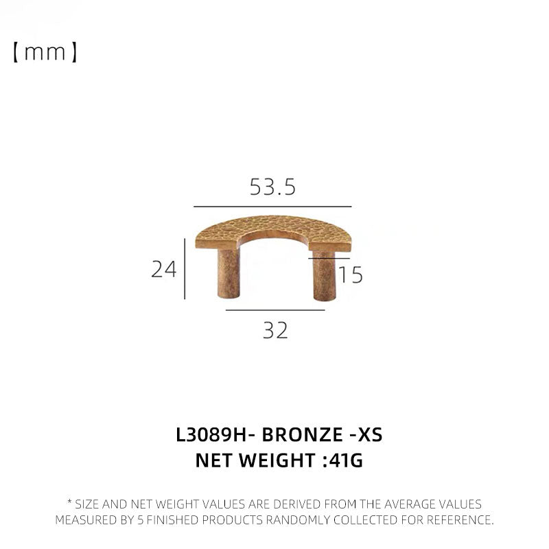 Dooroom Brass Furniture Handles Modern Hammered Round Hexagon Pulls Wardrobe Dresser Cupboard Cabinet Drawer Wine Bar Knobs