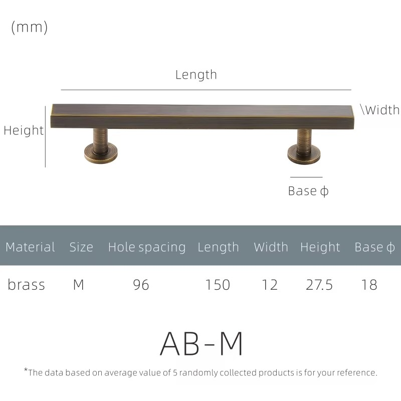 Dooroom Brass Furniture Long Handles New Modern Nordic Wardrobe Dresser Cupboard Cabinet Drawer Shoe Box Wine Bar Pulls Knobs