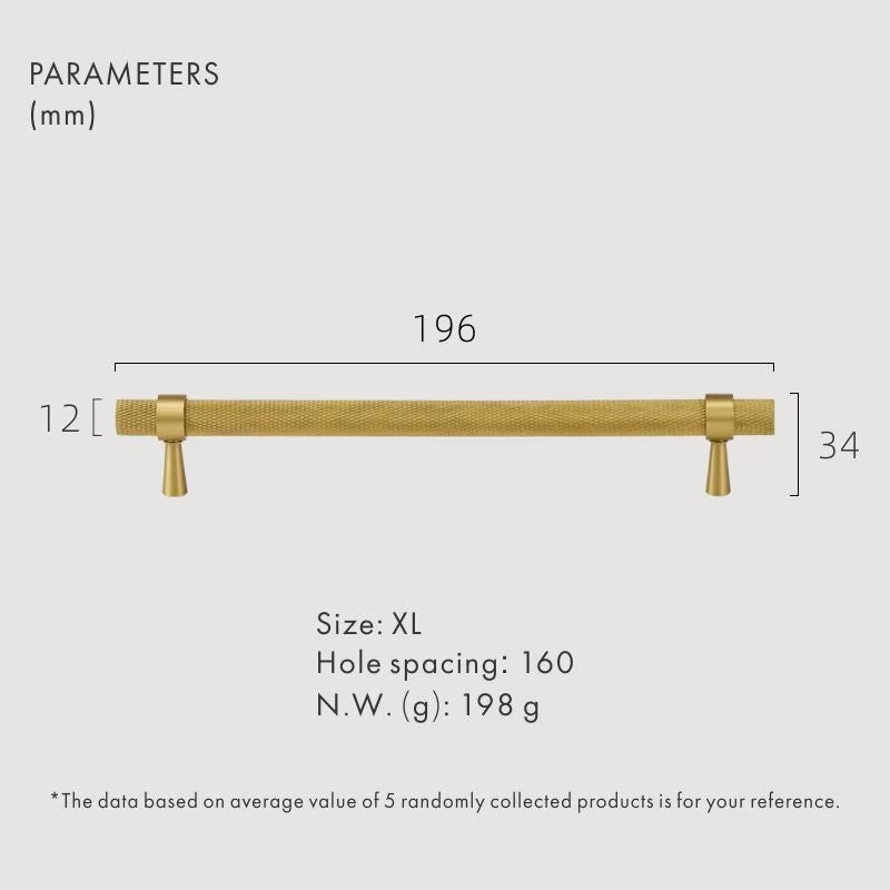 Dooroom Brass Knurled Furniture Handles Modern Matt Black Brass Silver Cupboard Wardrobe Dresser Shoe Box Drawer Cabinet Pulls