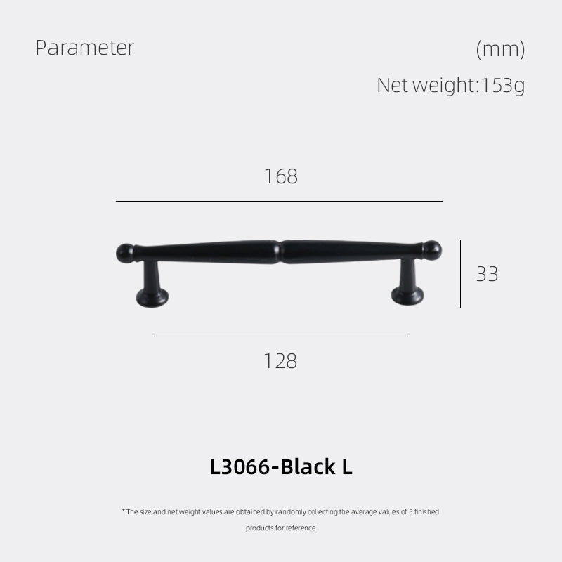 Dooroom Brass Furniture Handles Wardrobe Dresser Cupboard Cabinet Drawer Knob Black Bronze Gold American Pastoral European Pull